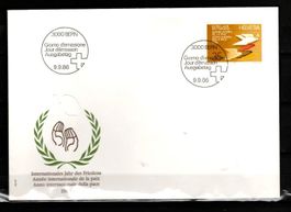 1986 - FDC / Werbemarke - Int. Jahr des Friedens