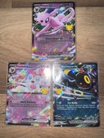 3 Pokemon Karten Psiana Feelinara Nachtara ex Set neu