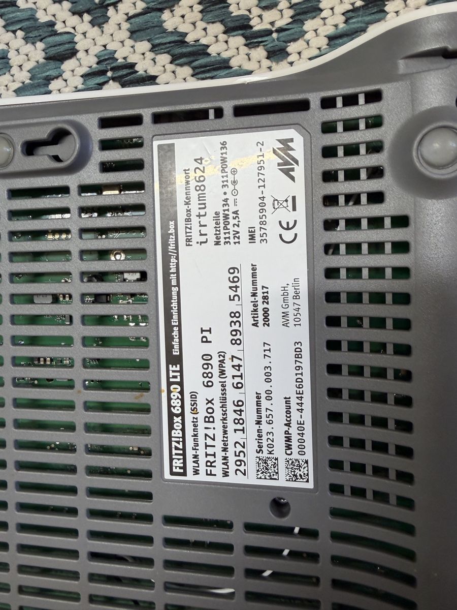 Fritz Modems & Routeurs: Fritzbox Modem Internetrouter – D'occasion à Amlikon-Bissegg par Rahelbr5 1