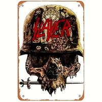🤘 Slayer Band Metallschild 20 x 30 cm – Kult pur! 🤘