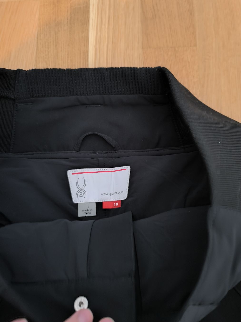 Spyder Pantaloni: Pantalon de ski Spyder noir – Usato da Marly venduto da FabienneVrs 2