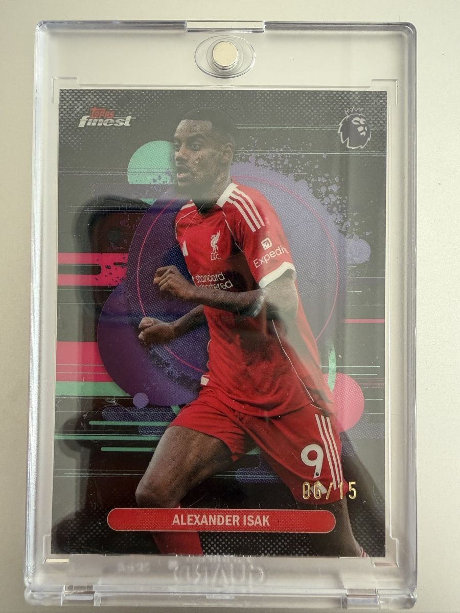 Topps Carte collezionabili: Alexander Isak / Topps Finest / 06/15 – Nuovo (secondo la descrizione) da Basel venduto da and_tgr6