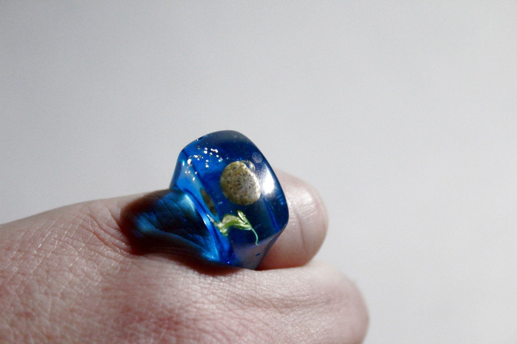 Ringe: Vintage Space-Age - Ring mit Muschel, Seestern, Seeigel, usw – Neu (gemäss Beschreibung) aus Bern von Vitaneuf