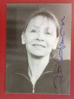 Jutta Hoffmann Autogramm signiert Fotopostkarte 10x15cm