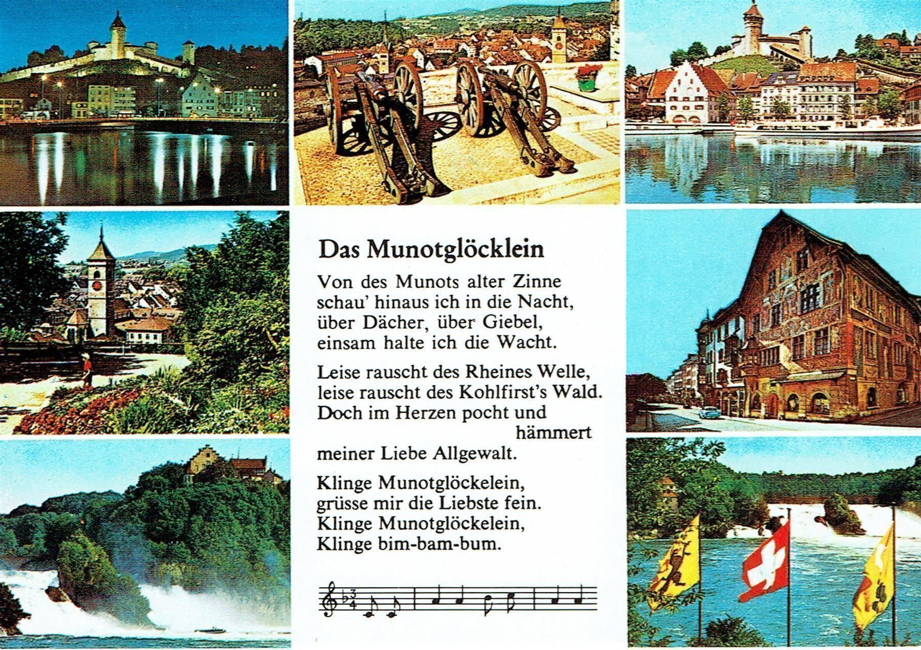 Cartoline postali: Ansichtskarte Das Munot - Glöcklein – Nuovo (secondo la descrizione) da Winterthur venduto da sumpfis
