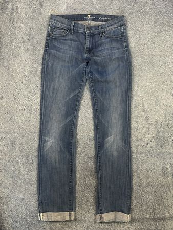 7 For All Mankind Jeans, Straight Leg, Grösse 27 