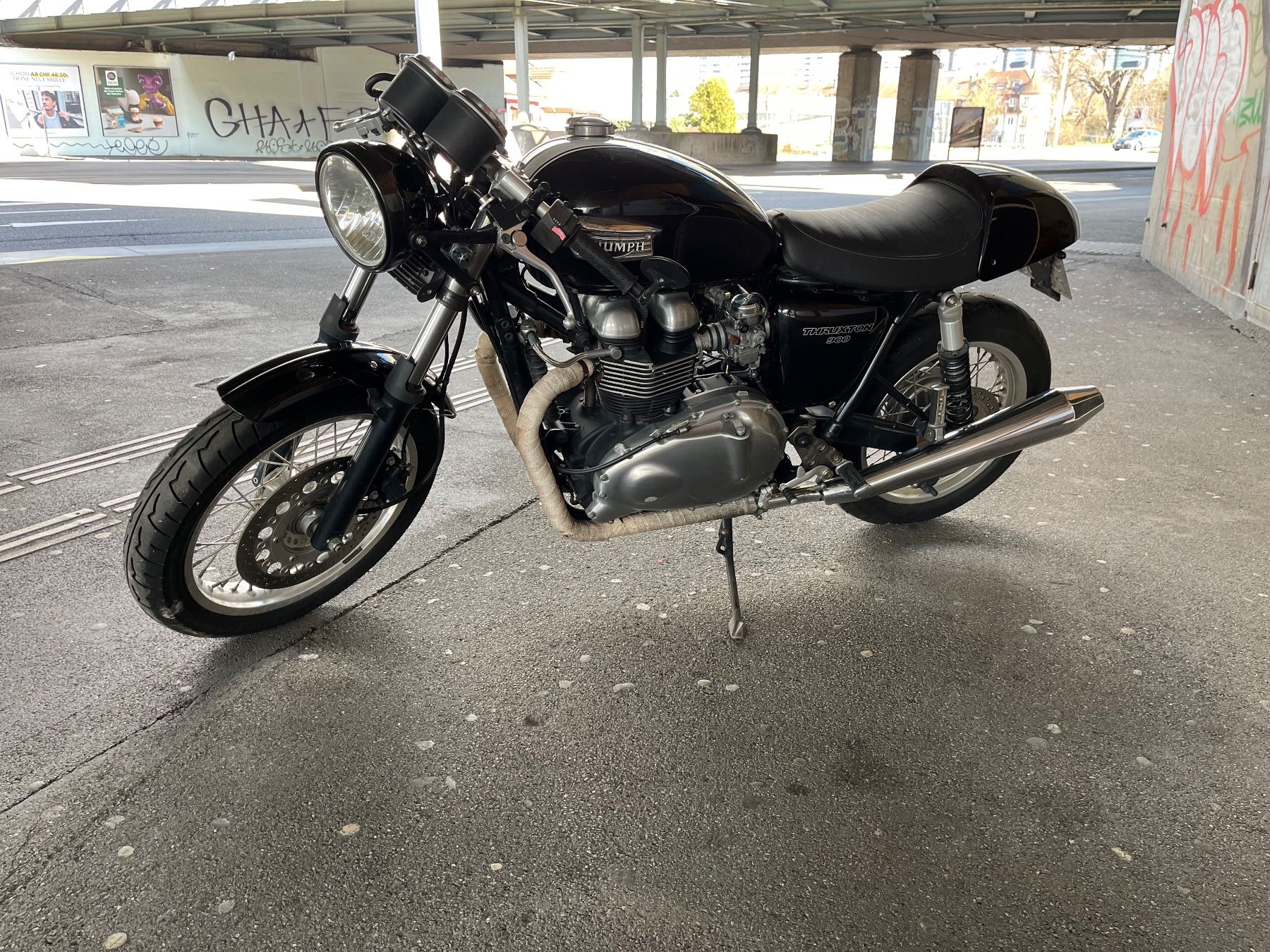 Triumph Strada: Triumph Thruxton 900 – Usato da basel venduto da rocio1977 2