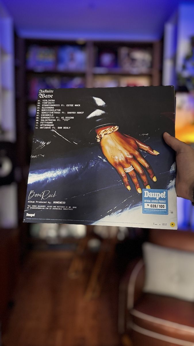 Vinyles: Daupe SIGNED Borirock numbered vinyl – Neuf (Voir description) à Genève par IG-BlakeTheRapDigger 4