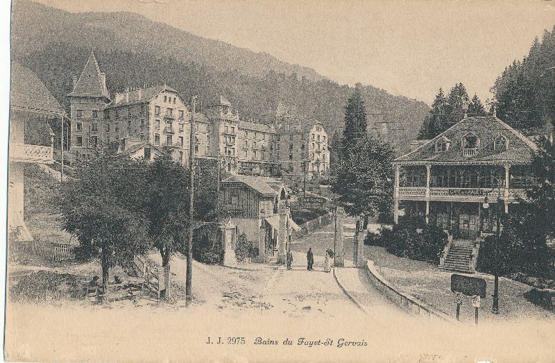 Cartoline postali: St. Gervais - Bains du ... + c1910 – Usato da Emmenbrücke venduto da teestube