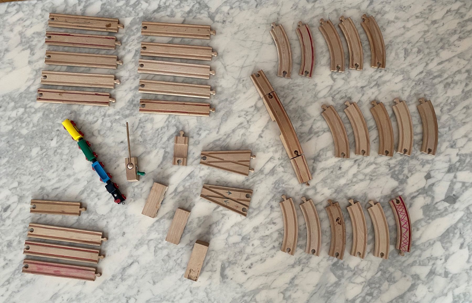 Brio Jouets: Brio Holz-Eisenbahn – D'occasion à Basel par Rivinus