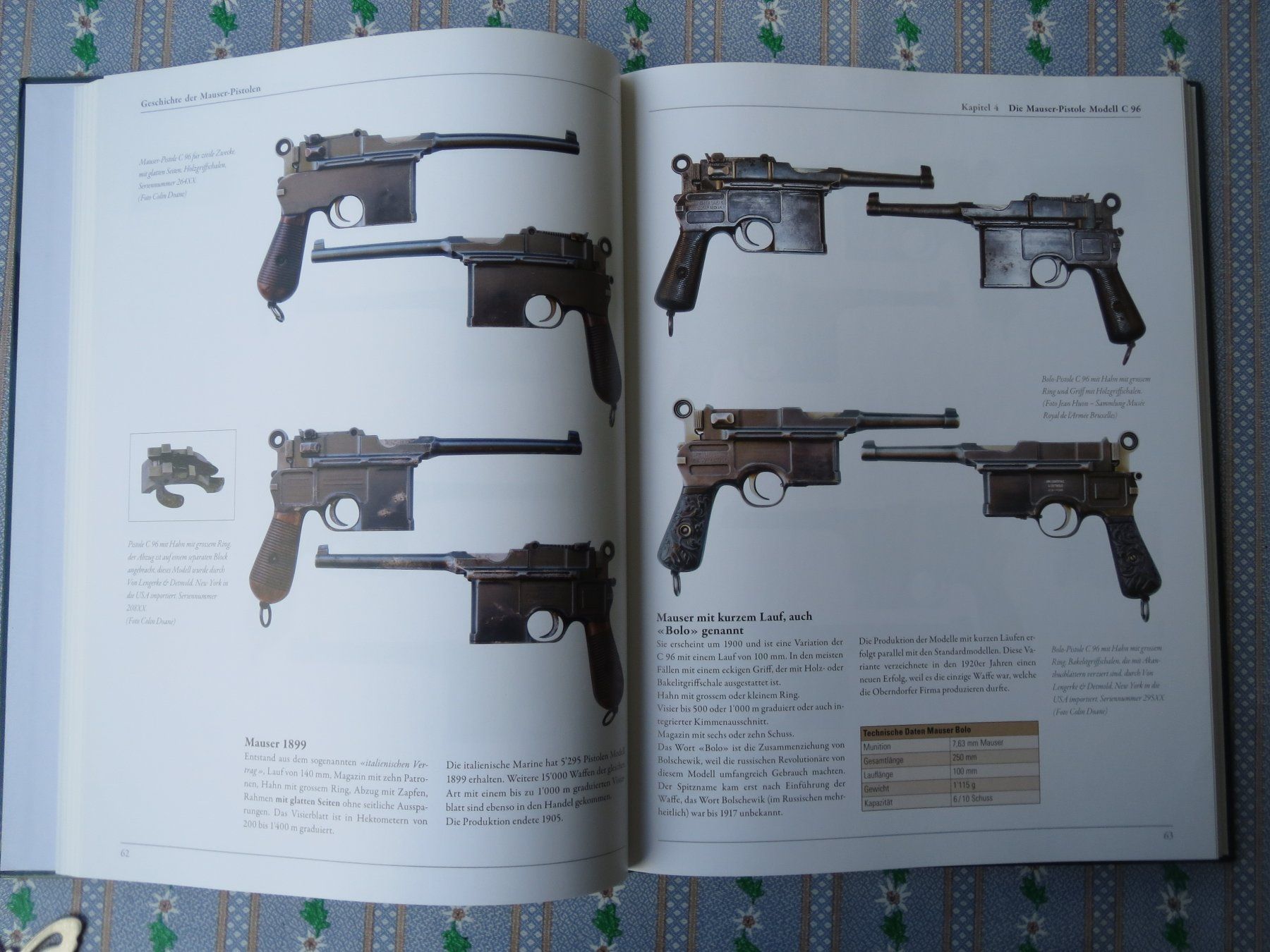 Libri: Die Geschichte der Mauser-Pistolen, Jean Huon – Usato da Olten venduto da Maniac63 6