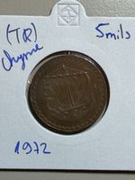 Chypre / Turquie - 5 mils - 1972
