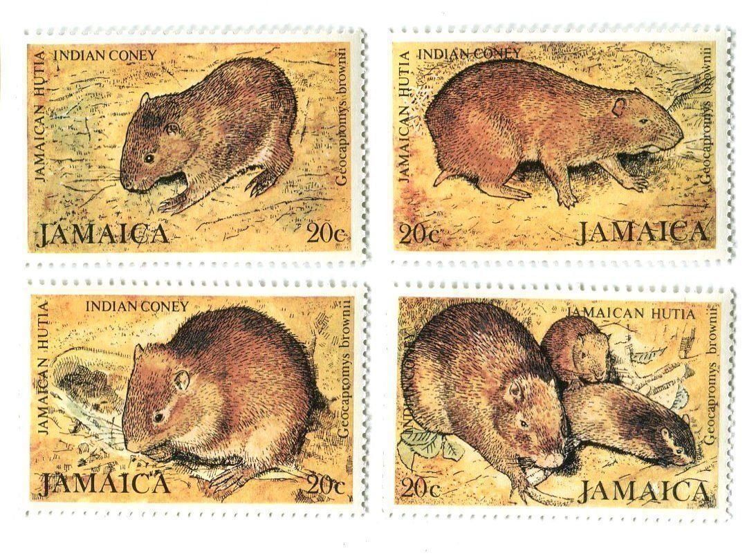 Tutti i francobolli: Briefmarken "Nagetiere". Jamaika. – Nuovo e nell'imballaggio originale da Basel venduto da Butsch5