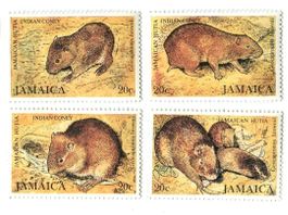 Briefmarken "Nagetiere". Jamaika.