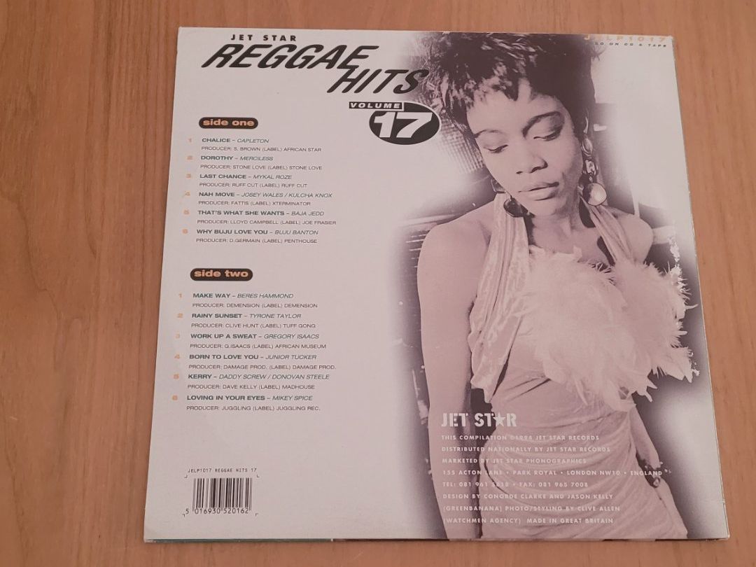 Dischi in vinile: LP  Reggae Hits Volume 17 – Usato da Martigny venduto da MZ-67 1