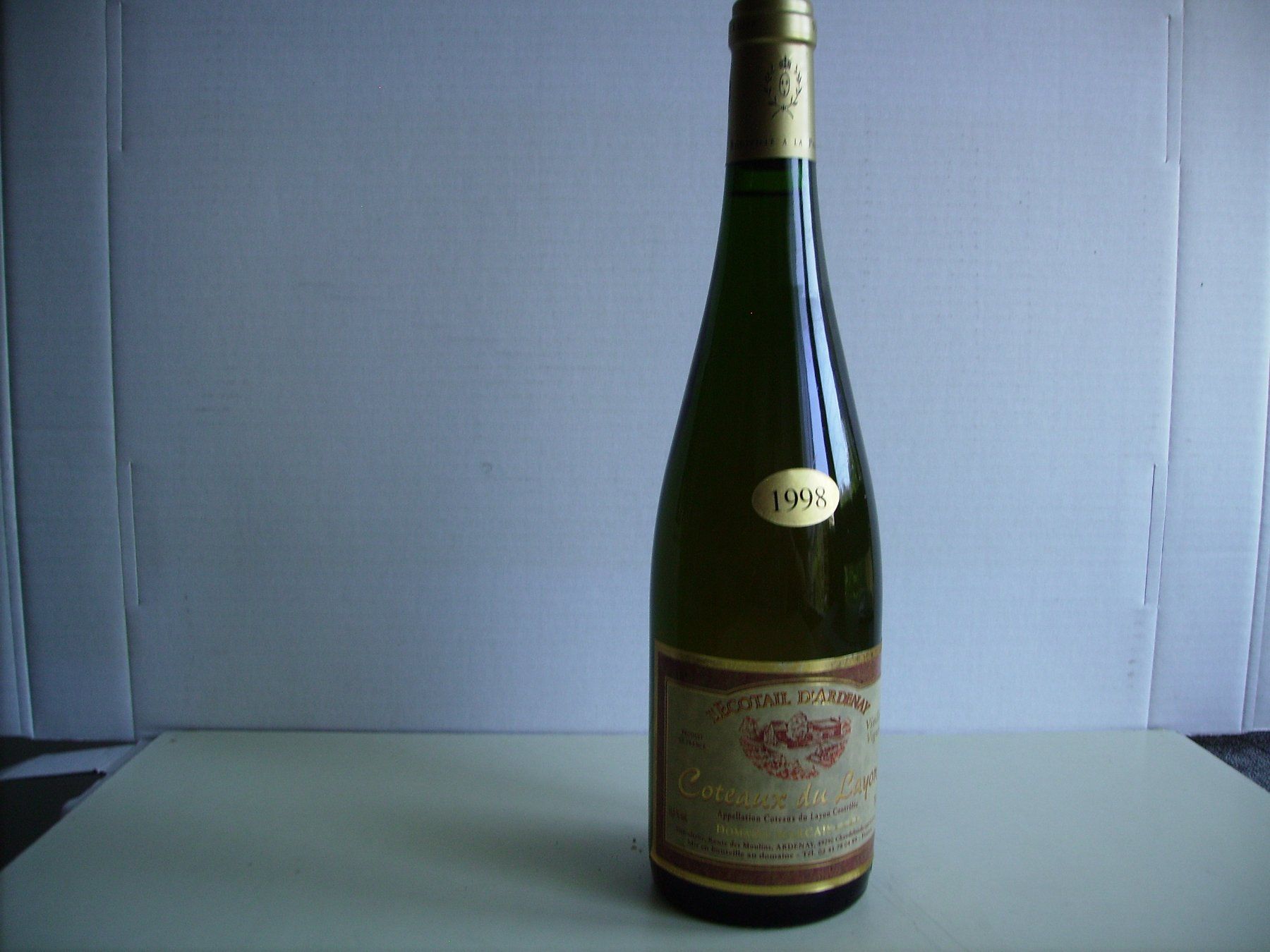 Vino: COTEAUX DU LAYON  1998 – Usato da Genève venduto da Fdkw