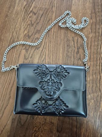 Black crossbody bag
