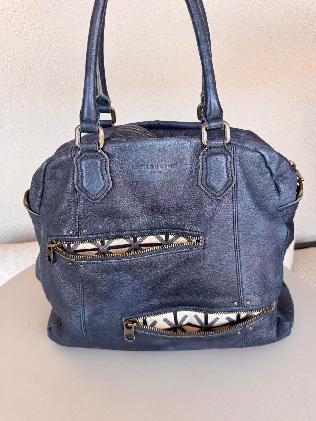 Liebeskind Borse da donna: Wunderschöne Liebeskind Berlin Handtasche Dunkelblau – Usato da Rothrist venduto da Fondgruebe 6