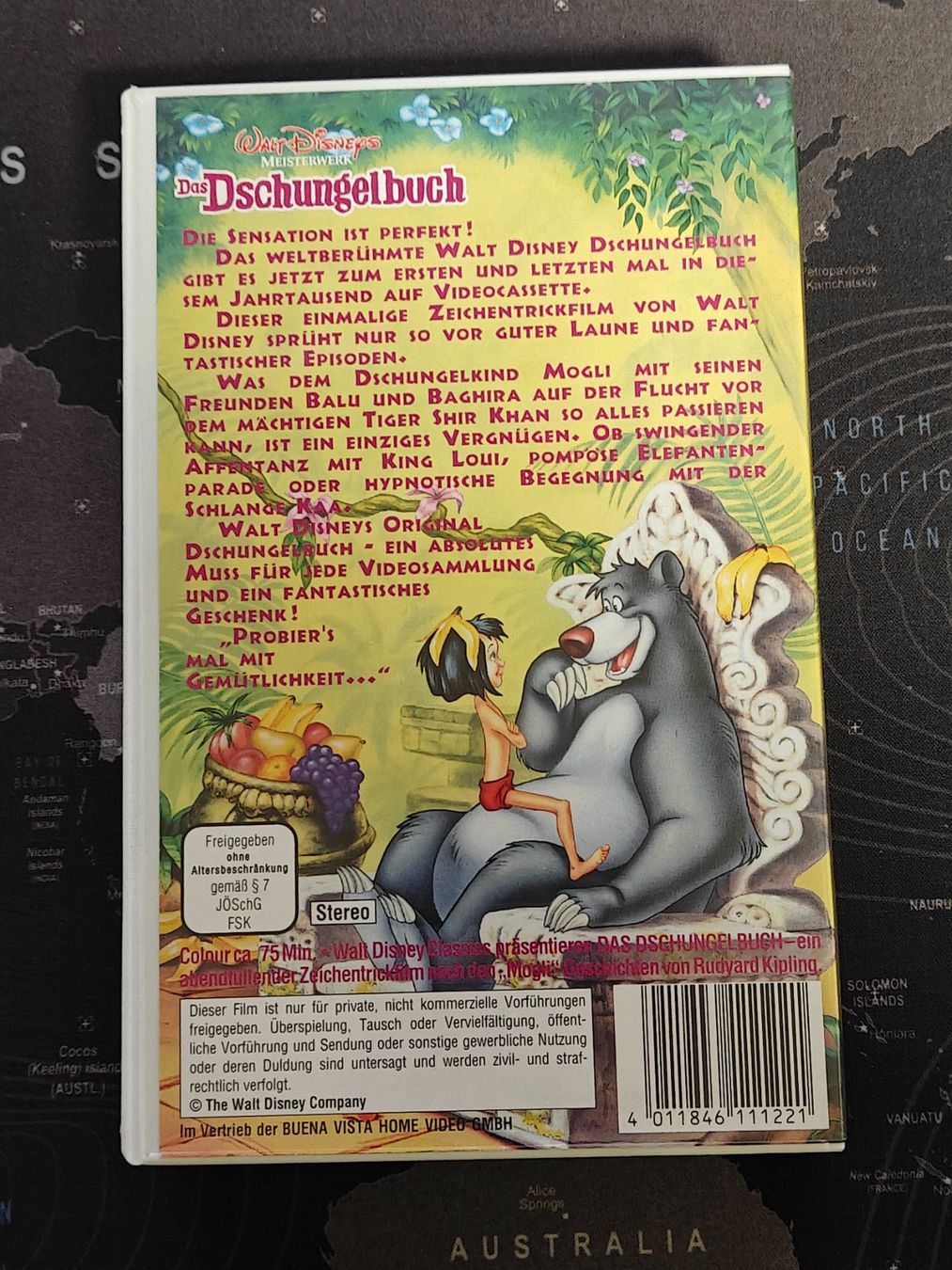 Tutti i VHS: Disney - Das Dschungelbuch - Videokassette VHS – Usato da Birr venduto da DisDas 1