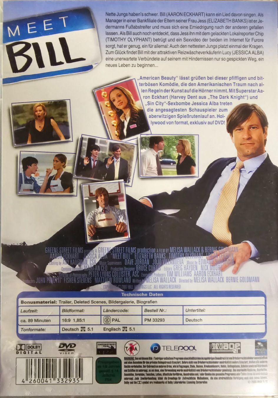 Tutti i DVDs: Meet Bill – Usato da Wahlen b. Laufen venduto da Cg10 1