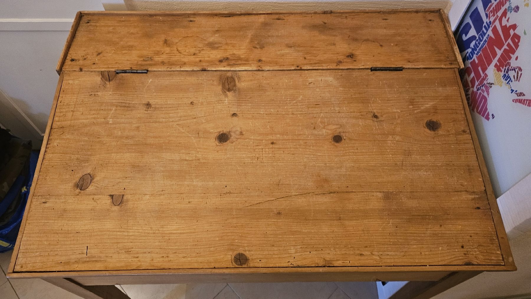 Scrivanie: Secrétaire vintage en bois – Usato da Etoy venduto da az2011 1