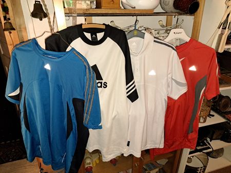 5 ADIDAS original Shirts Sport L