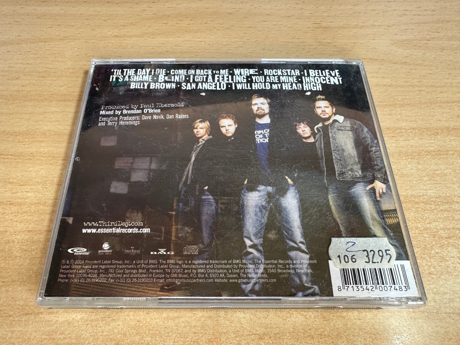 CD: M4 Third Day – Wire – Usato da Rikon im Tösstal venduto da Alpenmutz 1