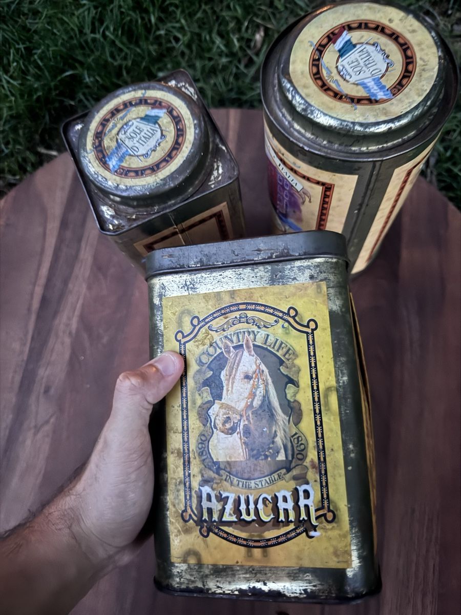 Zuccheriere: Vintage Dosen, Einzelstücke – Usato da Teufen Ar venduto da Exclusive.stuff.CH 3
