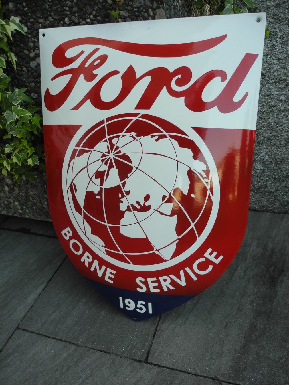 Ford Insegne: GROSSES FORD EMAILSCHILD – Nuovo (secondo la descrizione) da Reinach AG venduto da Huckleberrysix 2