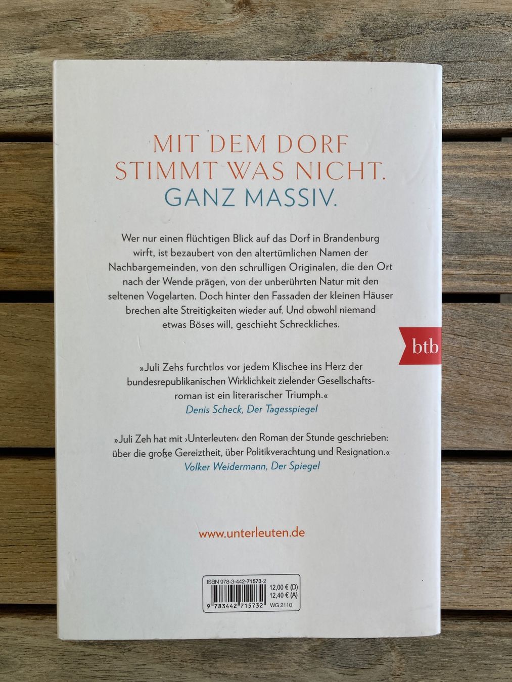 Libri: Unterleuten - Juli Zeh – Nuovo (secondo la descrizione) da Ehrendingen venduto da eli_dr72 1