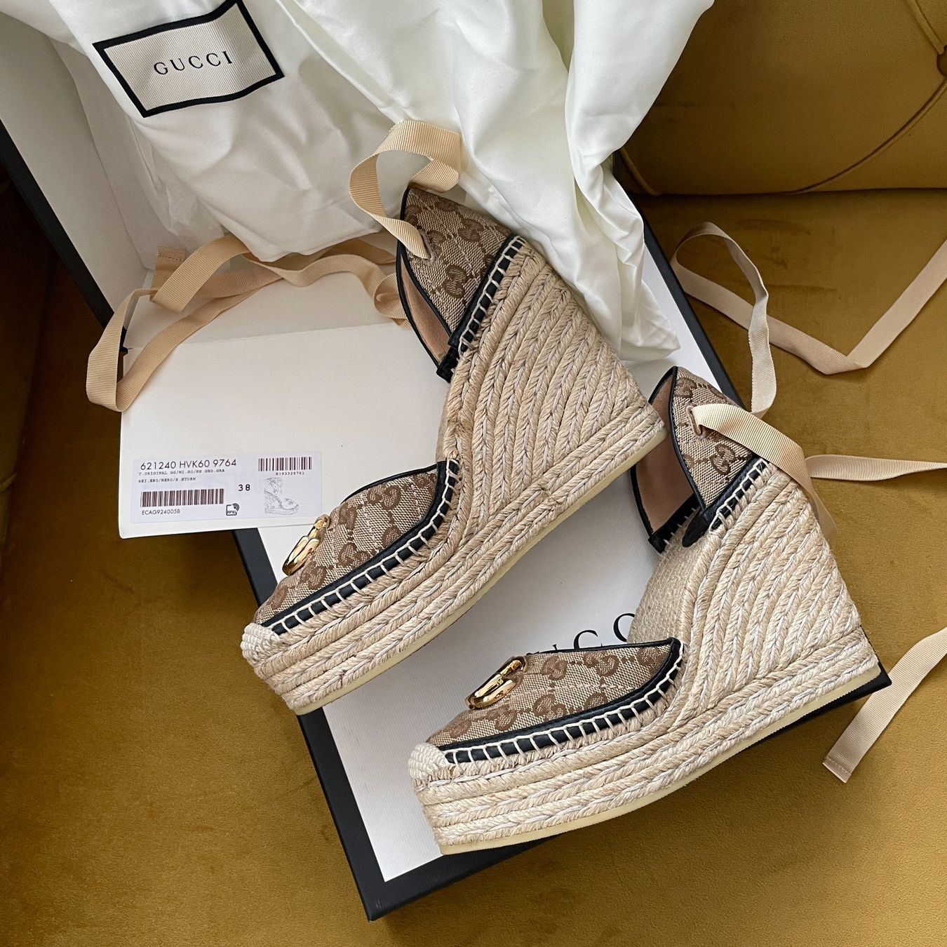 Gucci Scarpe da donna: Gucci Plattform Espadrilles – Usato da Dagmersellen venduto da sheli17 4