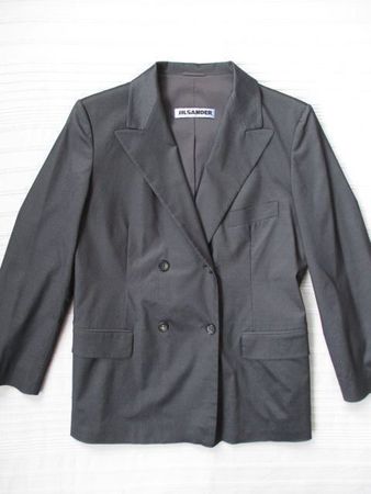 JIL SANDER - Zweireiher Blazer Jacke Gr. 38