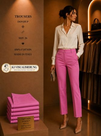 DONDUP Damenhose – 100% Baumwolle – Gr. W26 – Italy