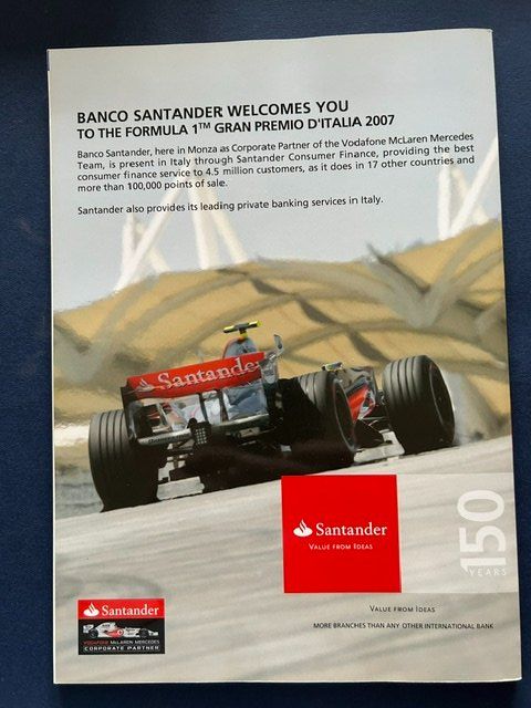 Riviste & Magazine: Formel 1, Katalog Monza 2007, Official Programme – Usato da Bern venduto da oregonzwei 1