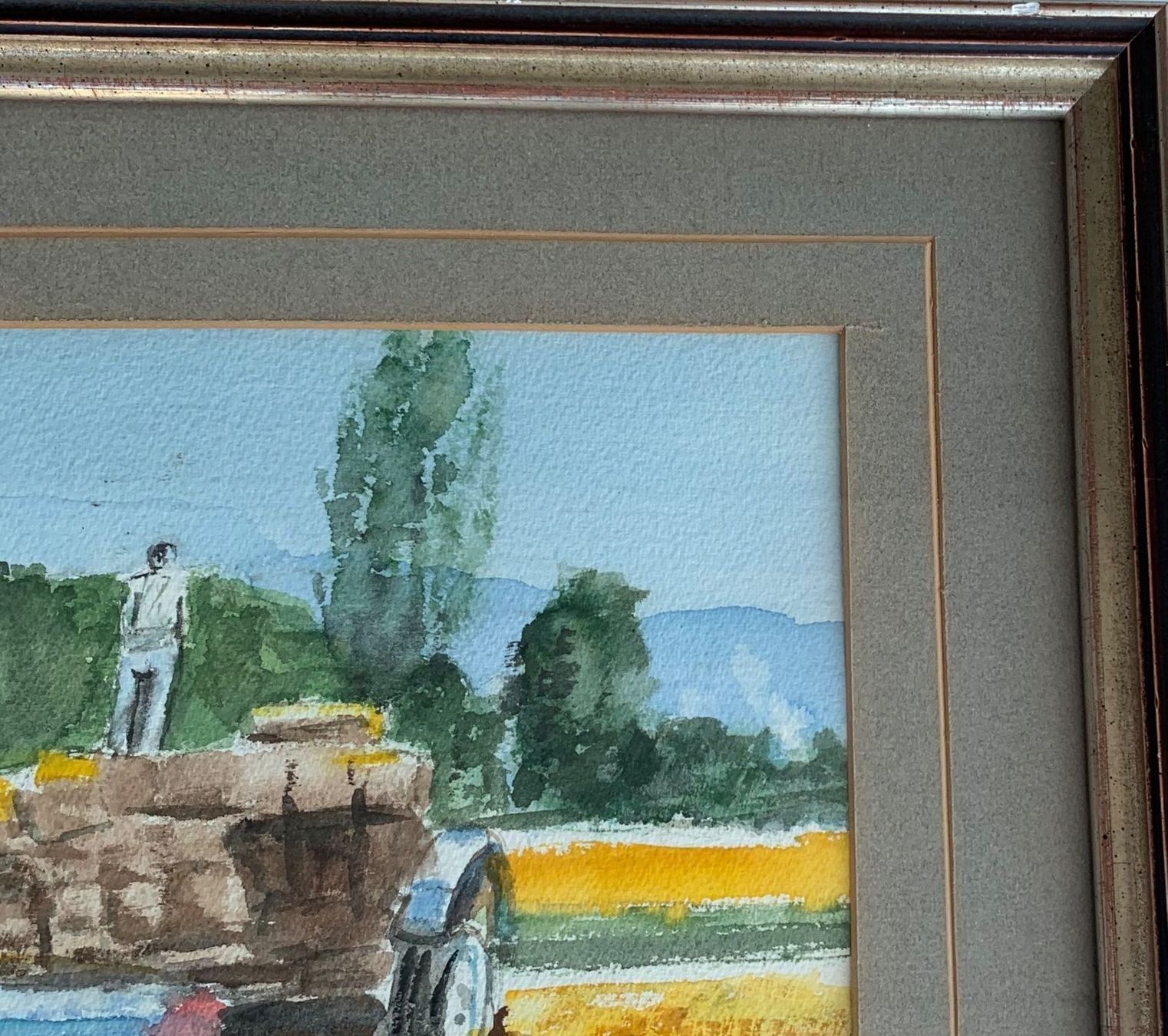 Dipinti: Walter Keller Aquarelle Landschaft – Usato da Müllheim Dorf venduto da Othmar73 2