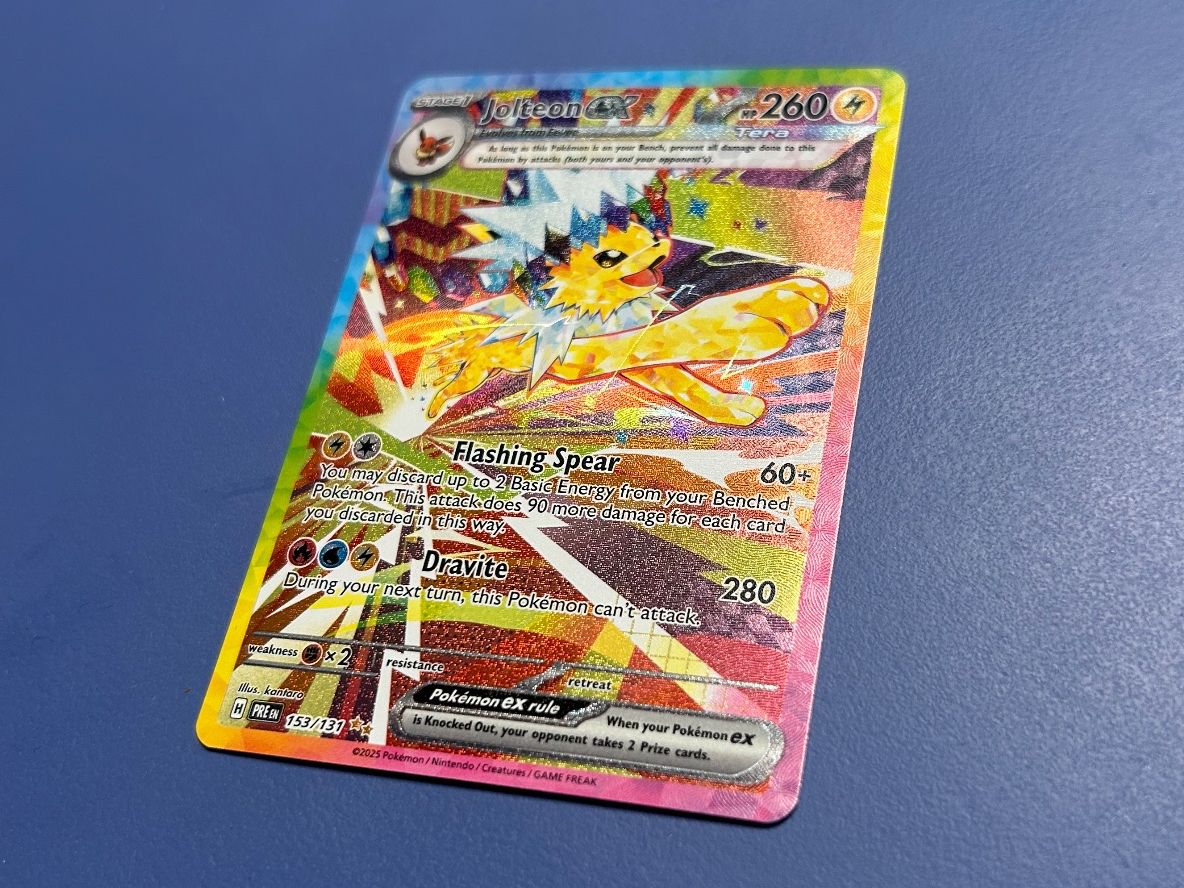 Pokémon Carte collezionabili: Jolteon Ex  #153 Prismatic Evolution EN – Usato da Schlieren venduto da happymerchant64 3