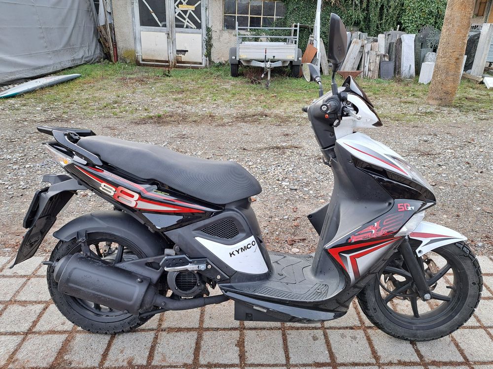 Kymco Super 8 2Takt 50ccm Roller Scooter 70km/h (Gebraucht) in Hallau ...