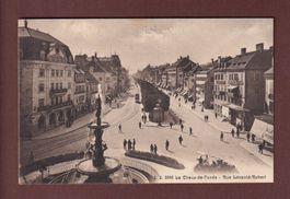 LA CHAUX-DE-FONDS - Rue Léopold Robert - 1917