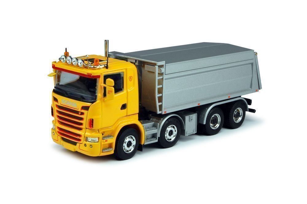 Scania Kit di modellismo & Modellini statici: Tekno 1:50 Tekno Scania 4-A-Kipper Setec – Nuovo e nell'imballaggio originale da Affoltern am Albis venduto da Modellshop-8910