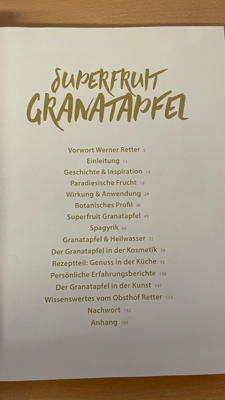 Bücher: Superfruit Granatapfel Kochbuch – Gebraucht aus Glattfelden von cybermaxx 3