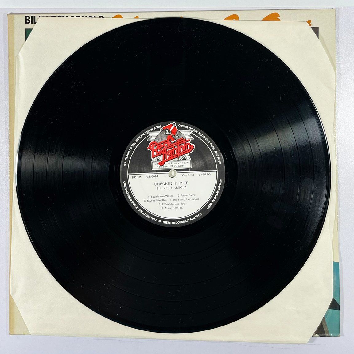 Schallplatten: LP: BILLY BOY ARNOLD - Checkin' It Out (1979) – Gebraucht aus Frenkendorf von Yard-Sale-2000 2