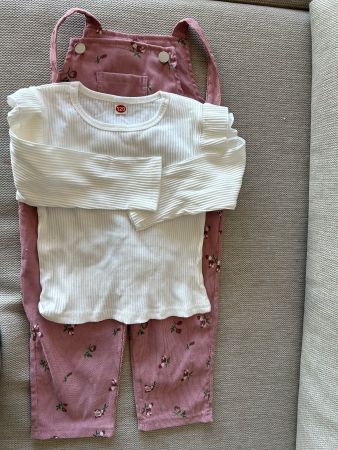 jumpsuit +shirt size 120