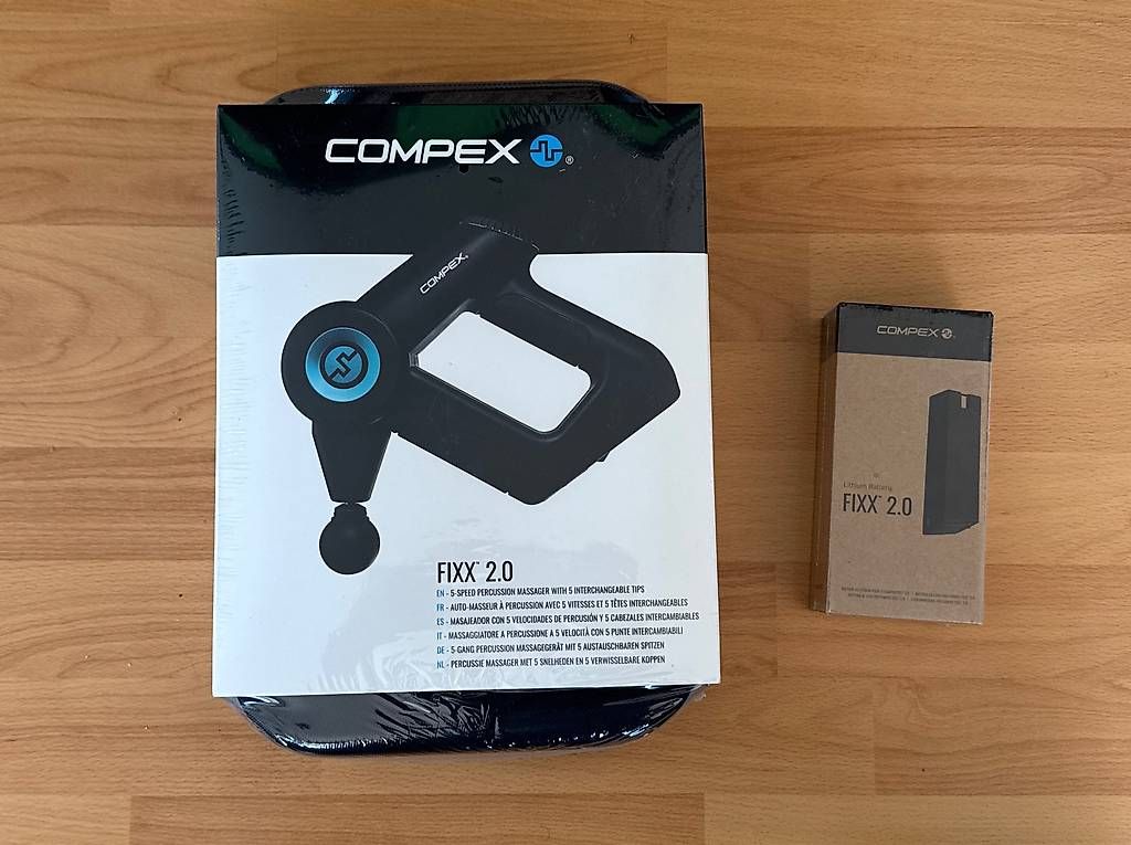 Compex Dispositivi per massaggi: Compex Fixx 2.0 neuf – Nuovo e nell'imballaggio originale da Corcelles NE venduto da Deleo14