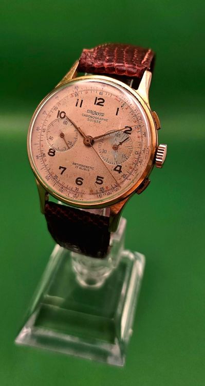 SWISS CHRONOGRAPH SULLY WATCH TACHYMETER CAL. LANDERON 51 (Gebraucht ...