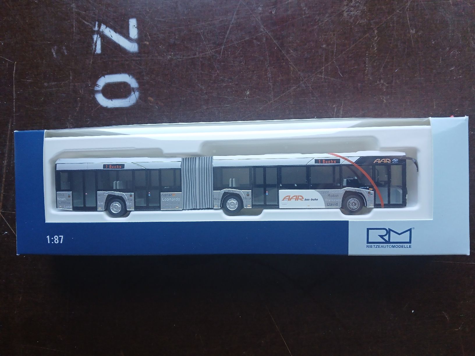 Rietze Modellini d'auto: H0 AAR Stadt Aarau Bus – Nuovo (secondo la descrizione) da Brügg BE venduto da Just_standing_here