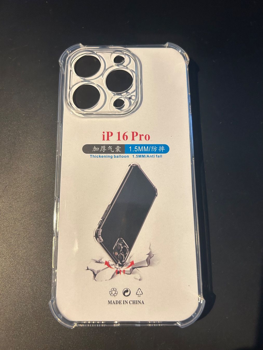 Apple Cover & Protezioni schermo: Iphone 16 Pro Cover Transparent mit Eckenschutz! – Nuovo e nell'imballaggio originale da Schenkon venduto da Jaimer_91