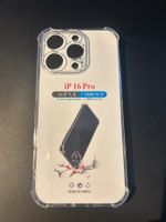 Iphone 16 Pro Cover Transparent mit Eckenschutz!