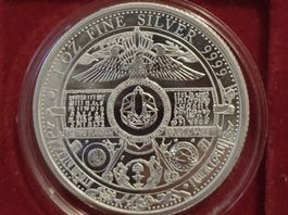 1Oz. 999Ag 2023 "Artificial intelligence" Tschad 5000 Franc