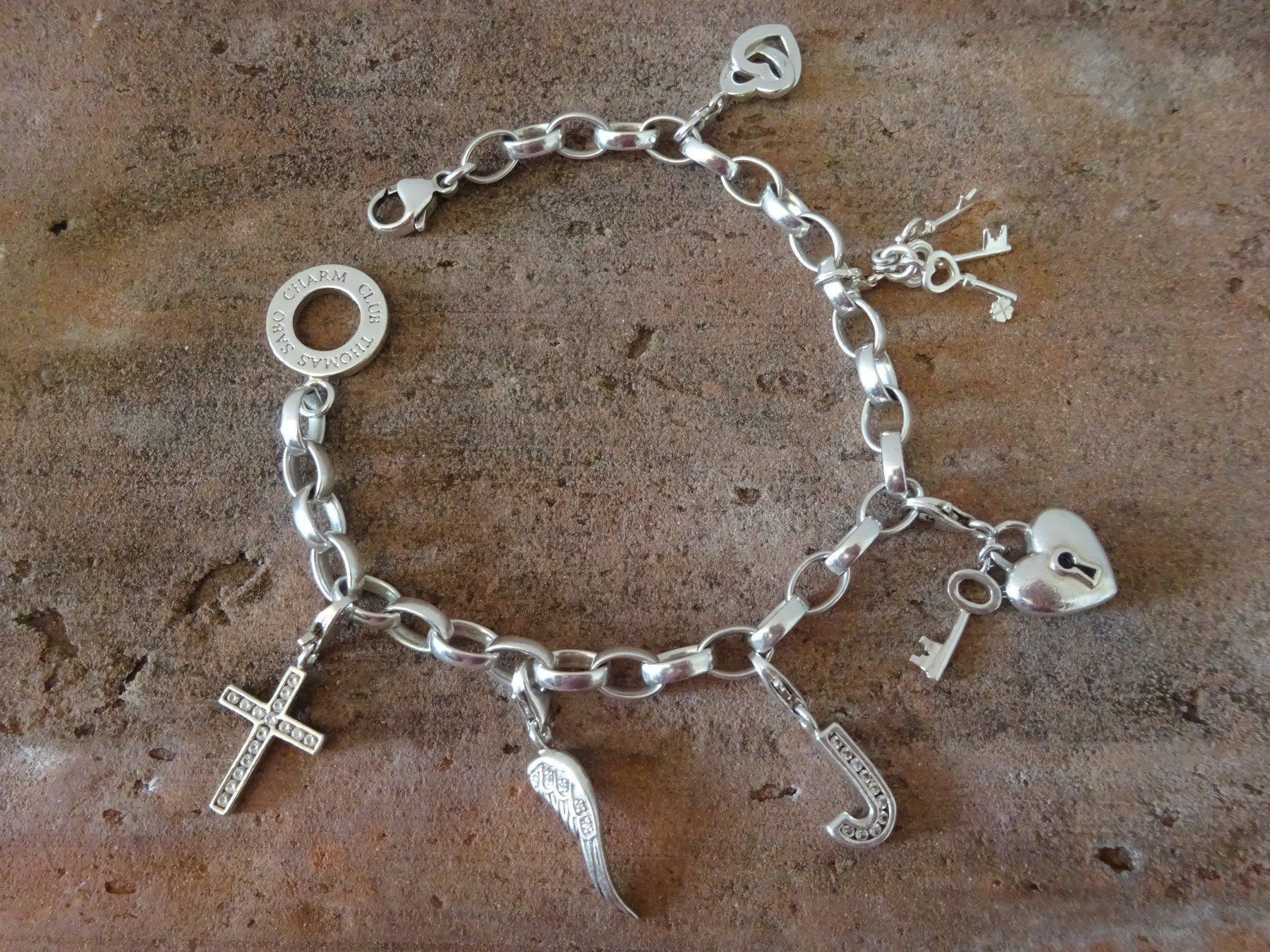 Thomas Sabo Bracciali & Braccialetti: Bettelarmband Glücksarmband / 925 Silber – Usato da Esslingen venduto da FetteSchnecke 1