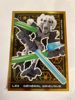Général Grievous Lego Star Wars Carte Édition Limitée!